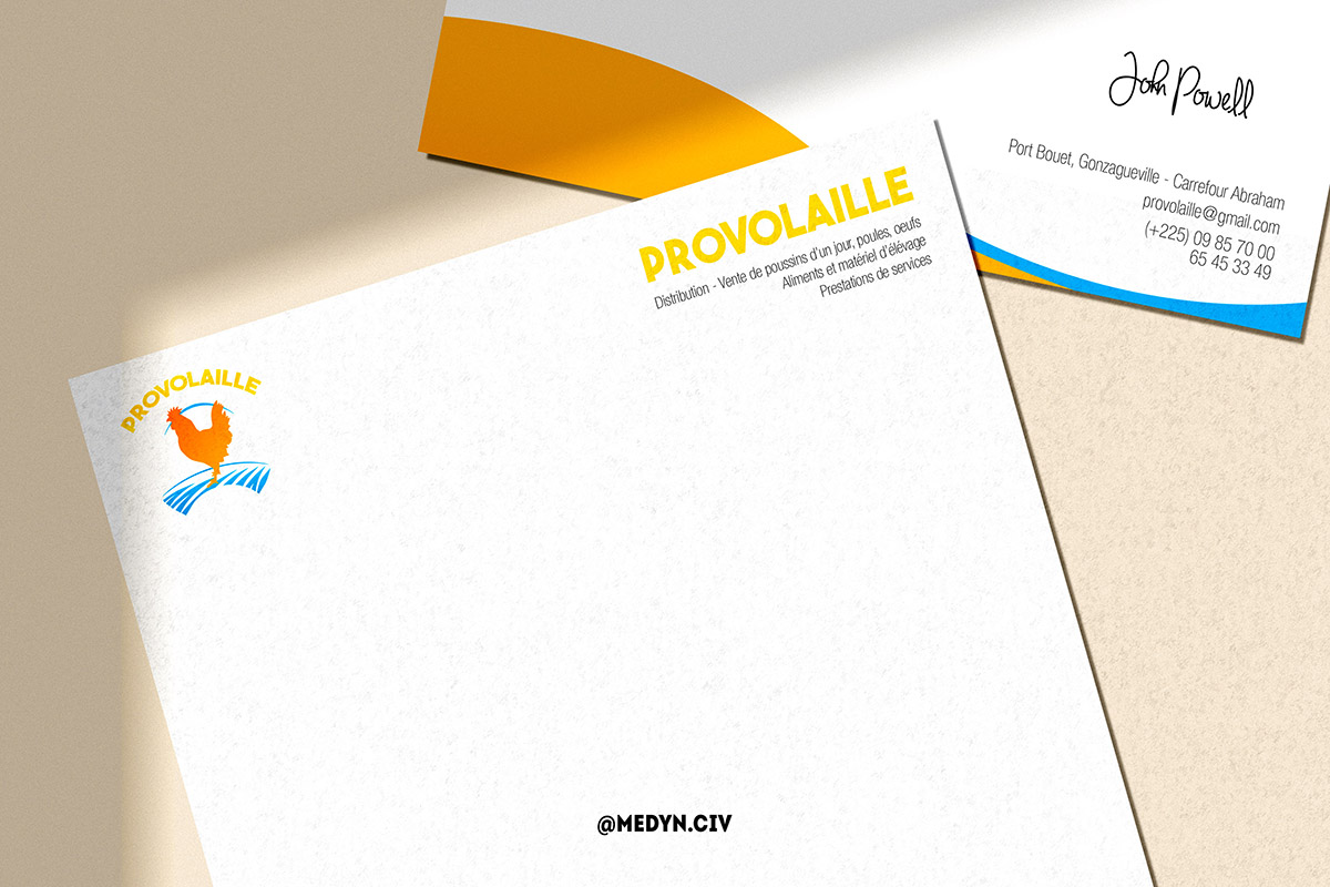 identite visuelle - branding de Provolaille By MEDYN